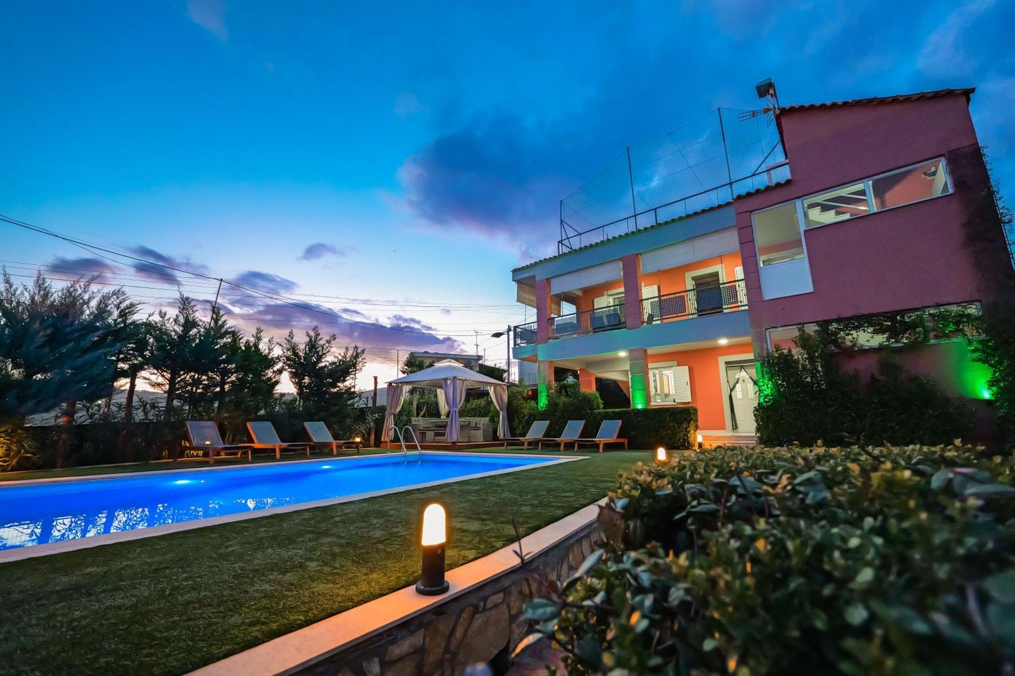 Villa Vrion Sarande Bagian luar foto