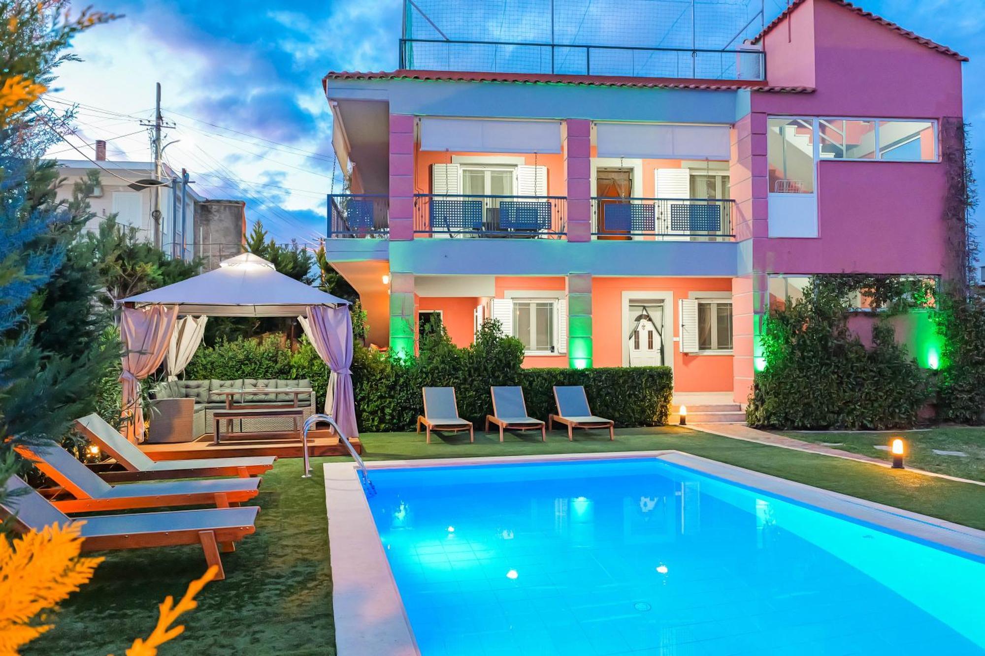 Villa Vrion Sarande Bagian luar foto